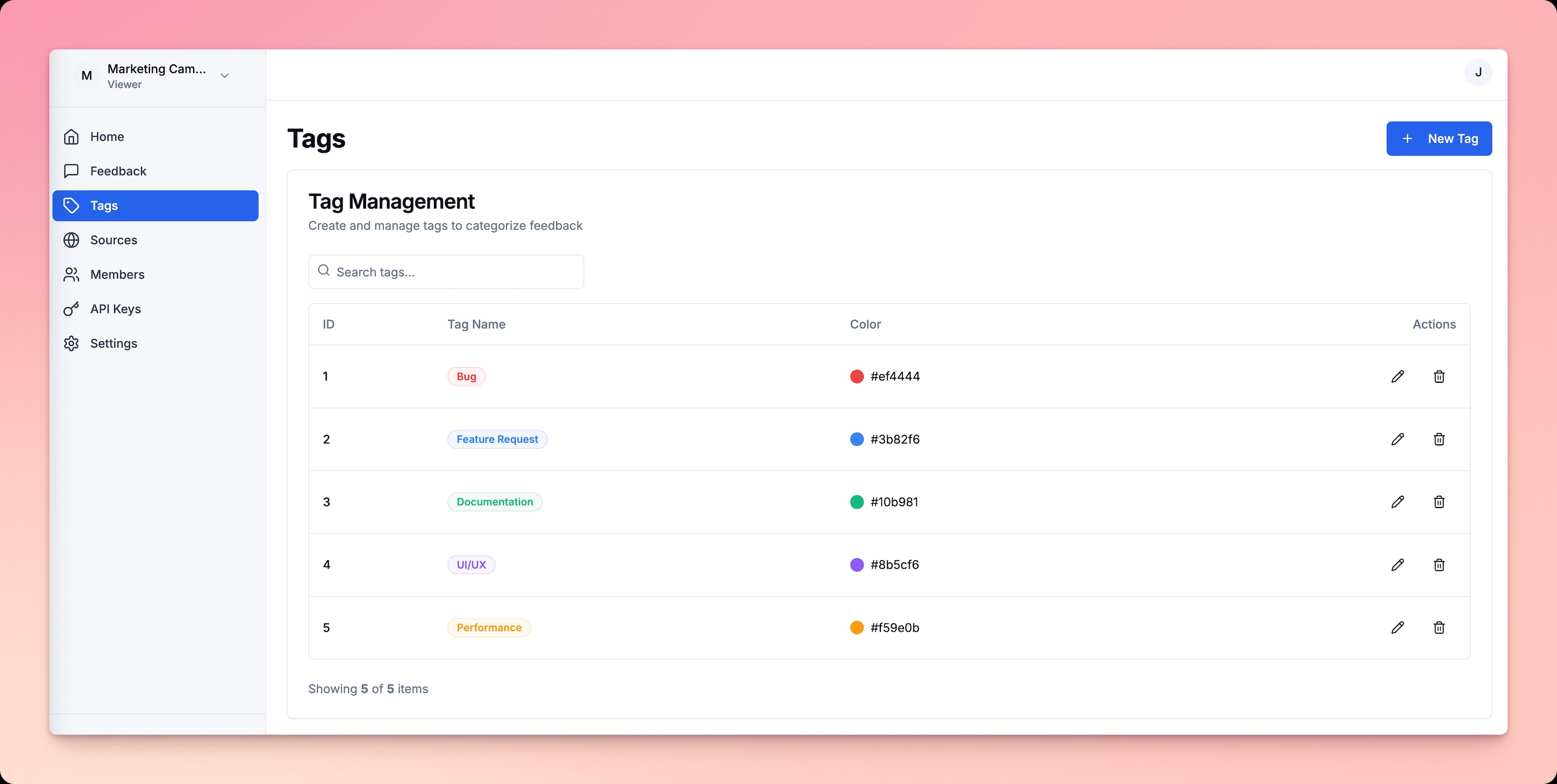 Smart Tags & Sources